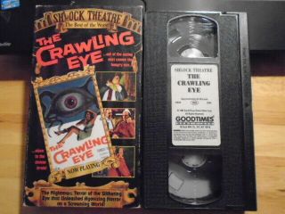 Rare Oop The Crawling Eye Vhs Film Sci Fi 1958 Trollenberg Terror Janet Munro