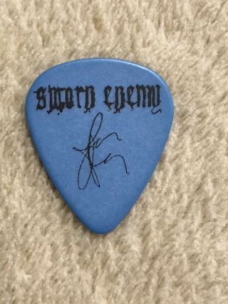 Sworn Enemy 2003 Ozzfest Authentic Tour Guitar Pick “rare”