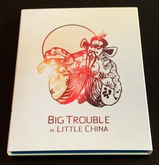 Big Trouble In Little China (blu - Ray) With Rare Oop Fox Icons Slipcover