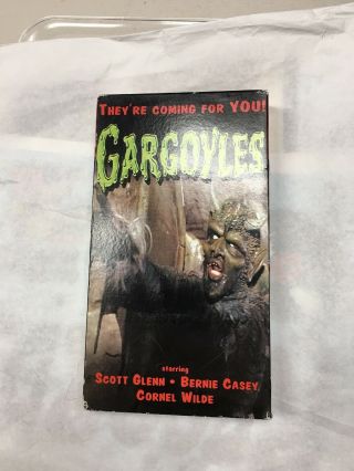Gargoyles Vhs 1972 Vci Home Video Rare