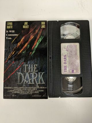 The Dark Vhs Horror 1990 Underground Creature Rare