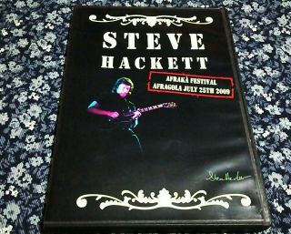 Steve Hackett / 2009 Italy / Rare Live Import / 1dvd / Genesis