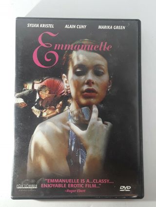 Emmanuelle (dvd,  1998) Rare,  Oop Sylvia Kristel 1973 Erotic Film