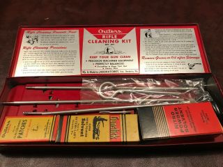 Vintage Gunslick Rifle Gun Cleaning Kit.  No.  477 Rare Outers Laboratories