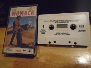 Rare Oop Bobby Womack Cassette Tape The Last Soul Man 1987 Sly & Family Stone