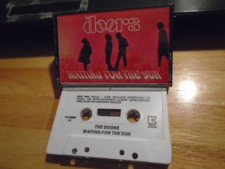 Rare Oop The Doors Cassette Tape Waiting For Sun Jim Morrison Hello I Love You