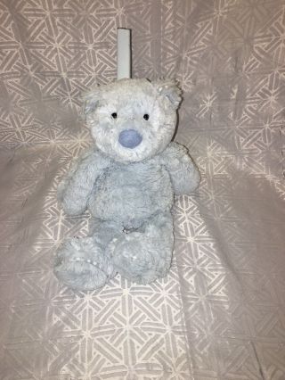 Rare - Jellycat My First Bear Blue Plush Soft Toy Stuffed Animal Teddy Baby