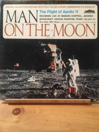 Man On The Moon - Flight Of Apollo 11 - Rare Lp