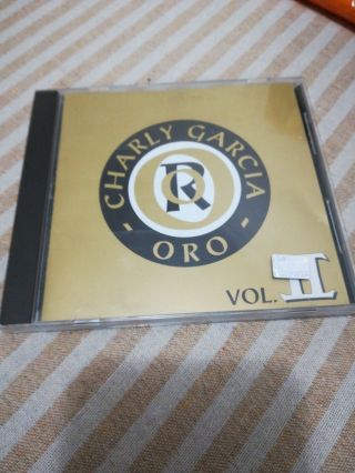 Charly Garcia Oro Vol 2 Cd Very Rare Cd Argentina.