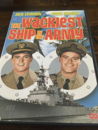 The Wackiest Ship In The Army Rare Jack Lemmon Ricky Nelson