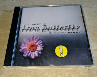 Rare Iron Butterfly The Best Of Light And Heavy Cd,