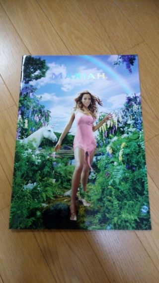 Mariah Carey Japan Tour Programme Rainbow Tour Book Rare