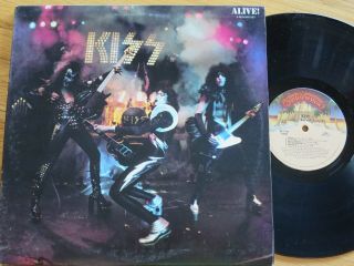 Rare Vintage Vinyl - Kiss " Alive " - Casablanca Records Nblp 7020 - Nm