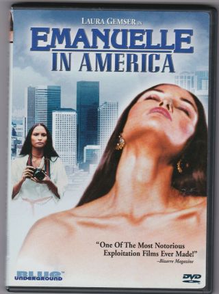 Emanuelle In America Dvd Cult Drive - In Grindhouse Laura Gemser Rare Oop