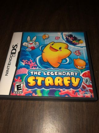 The Legendary Starfy - Nintendo Ds - Authentic - Complete - Rare