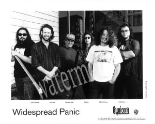 Widespread Panic Band Publicity Presskit Photo (8x10 Glossy) 1992 Rare