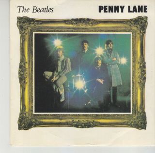 The Beatles Penny Lane Strawberry Fields Forever 45 Rare French Release 1044757