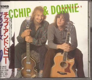 Chip & And Donnie Brothers Japan Cd Obi Rare Hard Rock Hair Metal Enuff Z 