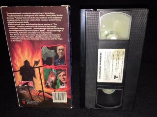 The VIRGIN OF NUREMBERG (1963) aka Horror Castle Panther VHS RARE VG, 4