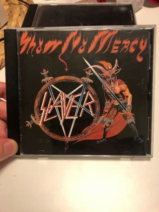 Slayer - Show No Mercy Rare Kreator Sodom Dark Angel Exodus Sepulatura