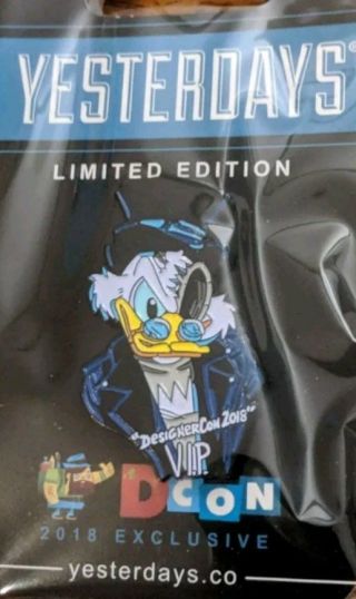 Rare Growing Pains Matt Gondek Exclusive Limited Edition Disney Scrooge Pin