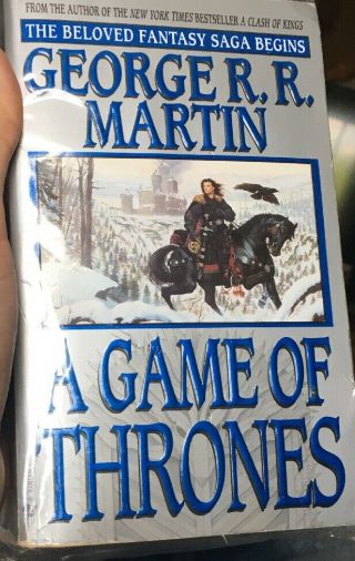 Game Of Thrones Paperback Rare Jon Snow Cover 1997 Edition Paperback
