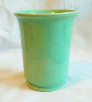 Rare Miniature Cowan Pottery April Green Vase Signed