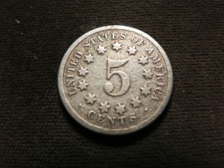 1868 Shield Nickel Rare/early Mintage - Key Date