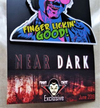 Near Dark Enamel - Pin Horror Movie Fright Crate Exclusive Halloween Rare 4