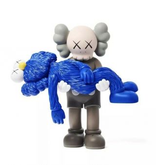 Kaws Gone 2019 Blue Bff Companion Figure Vinyl Toy Limited Edition Ngv
