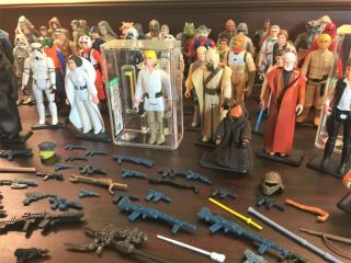 Vintage Star Wars.  First 12/77 - All Complete - 6 AFA - Variants - Superior set 5