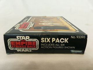 Rare 1981 Vintage Star Wars The Empire Strikes Back Six Pack Figures & Box 3