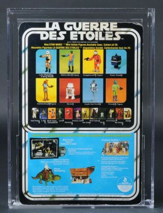 Star Wars Vintage Canadian Boba Fett 20 Back - B AFA 70 (75/70/80) Unpunched MOC 6