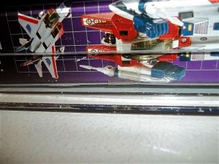 1984 Transformers G1 STARSCREAM (B75/W85/F90) AFA 80 MISB Tape 7