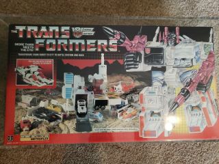 Transformers G1 Metroplex Afa 85 Misb Rare 1986