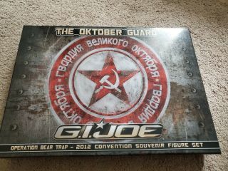 2012 Gi Joe Con Joecon Oktober Guard Operation Bear Trap Diana Complete Box Set