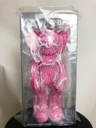 Kaws Pink Bff Pink Edition Vinyl Figure Open Edition.  Authentic.  Never Opened