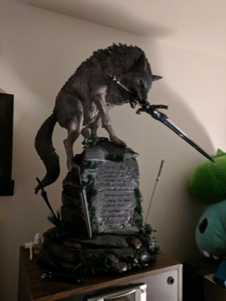 First 4 Figures Dark Soul Great Grey Wolf Sif Exclusive Zero Day