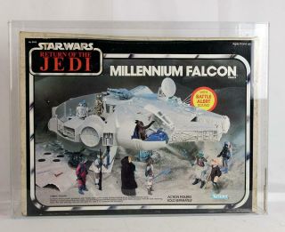 1983 Kenner Star Wars Rotj Millennium Falcon Afa 75 Ex,  Nm 11166871