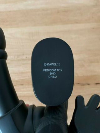 KAWS Black Dissected Resting Companion,  2013 Fake - Edition of 500 7