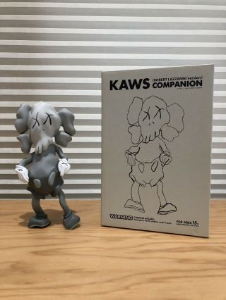 Kaws Robert Lazzarini Mono Companion Medicom Fake Vinyl Toy Signed