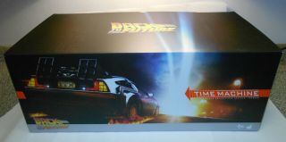 Hot Toys 1/6 Back to the Future BTTF Delorean Time Machine MMS260 6