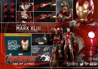 1/6 Hot Toys Age of Ultron HulkBuster Mark XLIV (44) & Iron Man Mark XLIII (43) 7