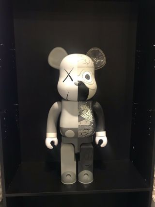 Kaws Grey Dissected Bearbrick 1000 Box Only 3