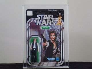 1978 Kenner Star Wars 12 Back - C Han Solo Unpunched Afa 85 80/85/85