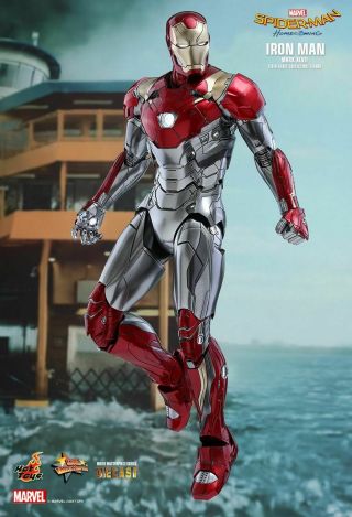Hot Toys Diecast Spiderman Homecoming Iron Man Mark Xlvii 47 Mms427d19 Misb