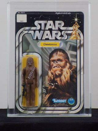 1978 Kenner Star Wars 12 Back - A - Chewbacca - Unpunched Afa 85 85/80/85