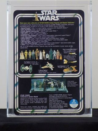 1978 Kenner Star Wars 12 Back - A - Chewbacca - Unpunched AFA 85 85/80/85 2