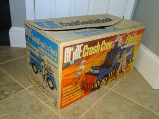 G.  I.  JOE CRASH CREW FIRE TRUCK BOX HASBRO 11