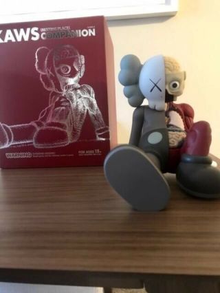 Kaws Resting Place Companion Brown 2012 - Opened To Take Pictures Only.